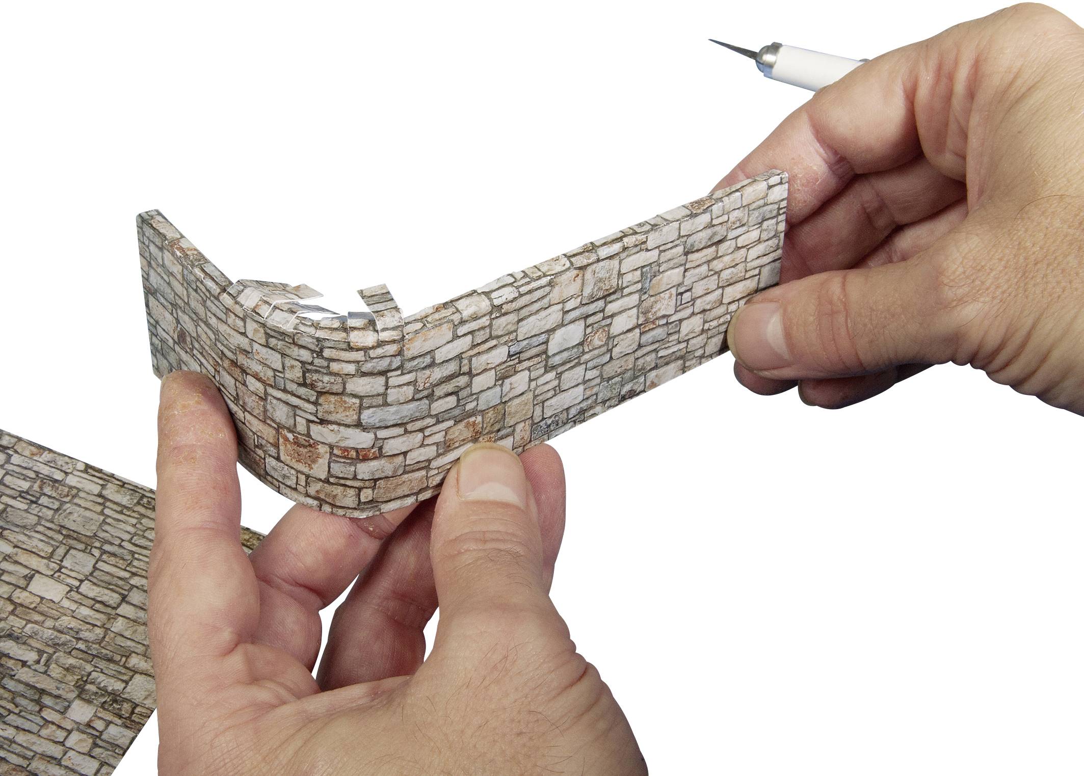 NOCH 0056669 H0 3D-Kartonplatte Industrie & Gewerbe