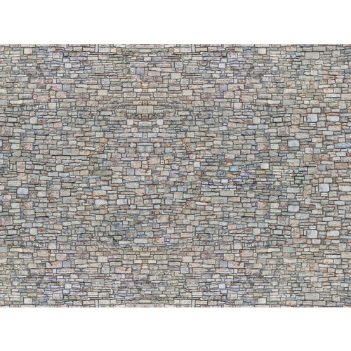 NOCH 0056940 N 3D-Kartonplatte Bruchsteinmauer