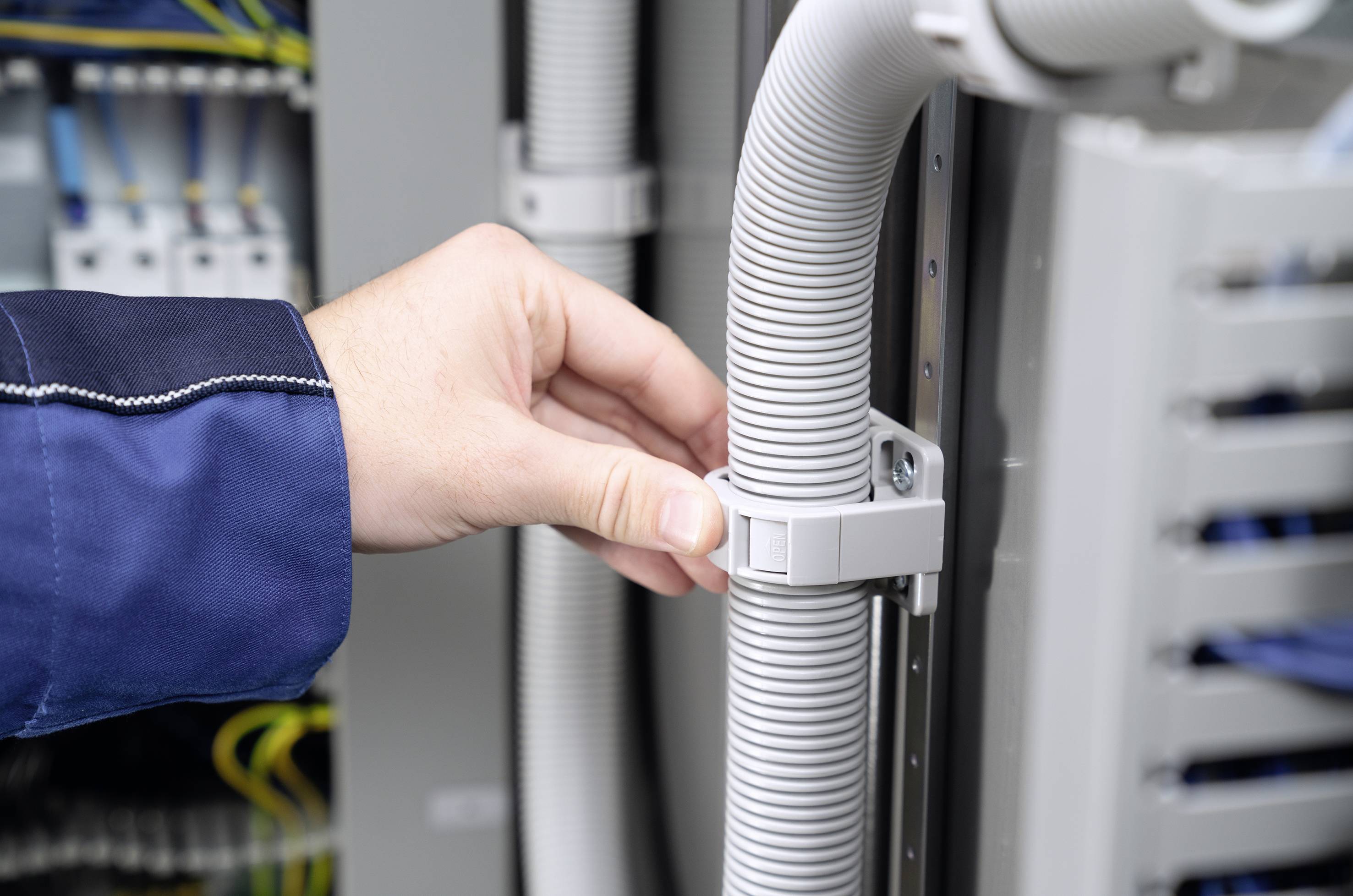 HellermannTyton 169-22171 IWS17-PE-GY (50) Schutzschlauch Grau 16.70 mm 50 m