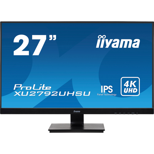 Moniteur LED Iiyama XU2792UHSU-B1 CEE G (A - G) 68.6 cm 27 pouces 3840 x 2160 pixels 16:9 4 ms DisplayPort, DV, HDMI™, USB