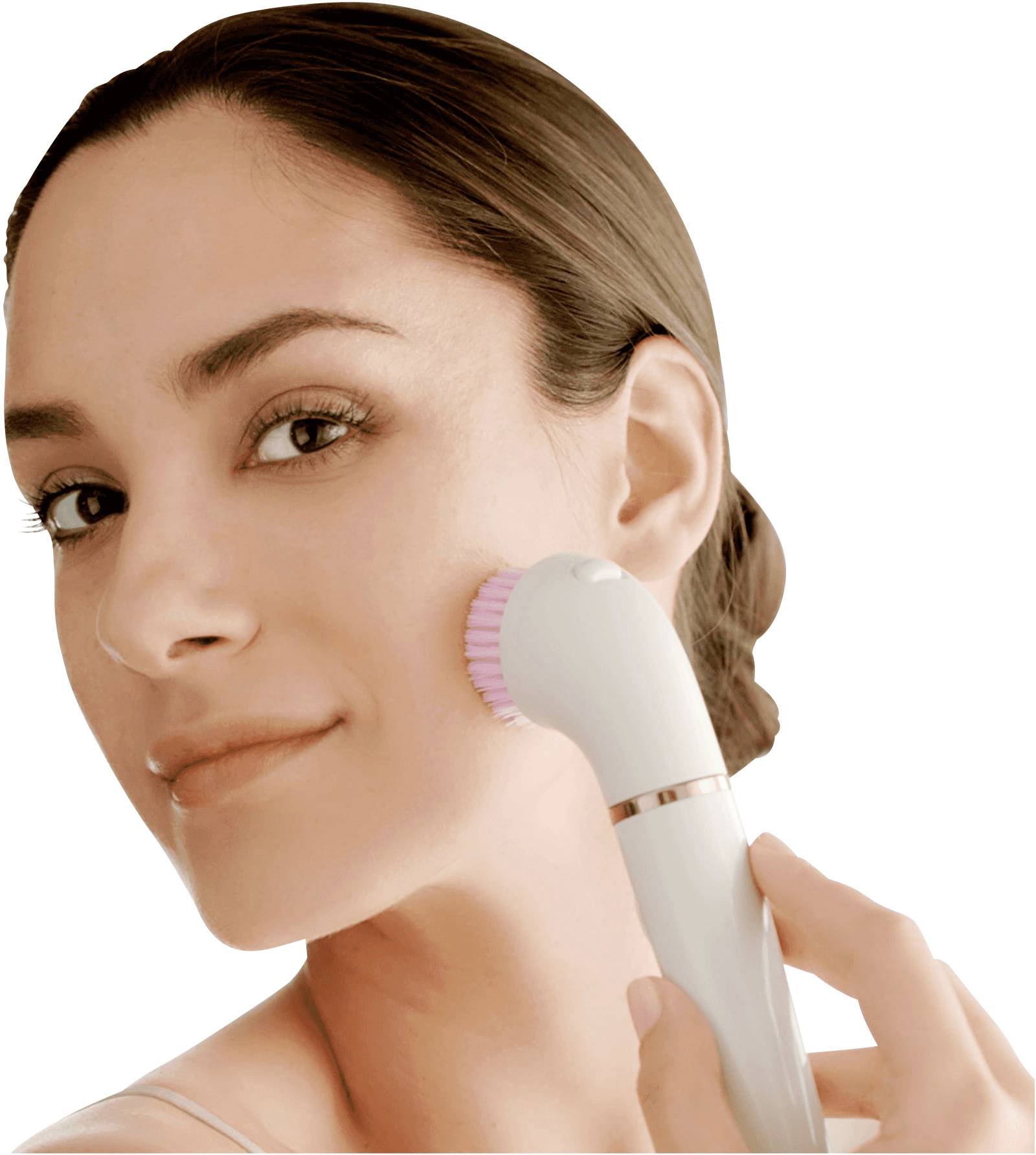 Braun FaceSpa 922 Pro Epilierer Weiß, Pink