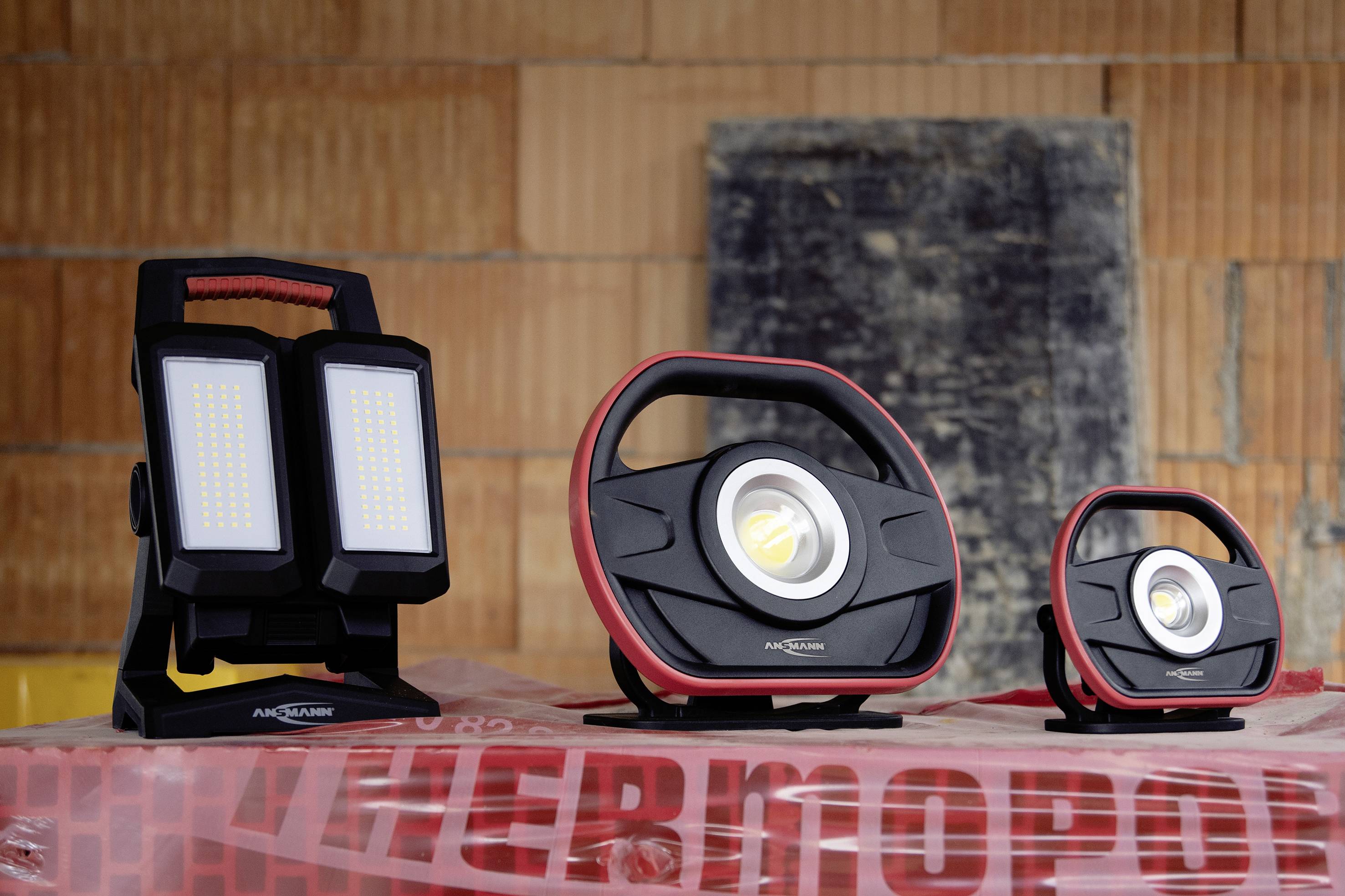 Ansmann 1600-0358 Worklight-HS4500R-DUO-14.8V-5200mAh-cb LED Arbeitsleuchte akkubetrieben 60 W 750 lm, 1500 lm, 3000 lm, 4500 lm