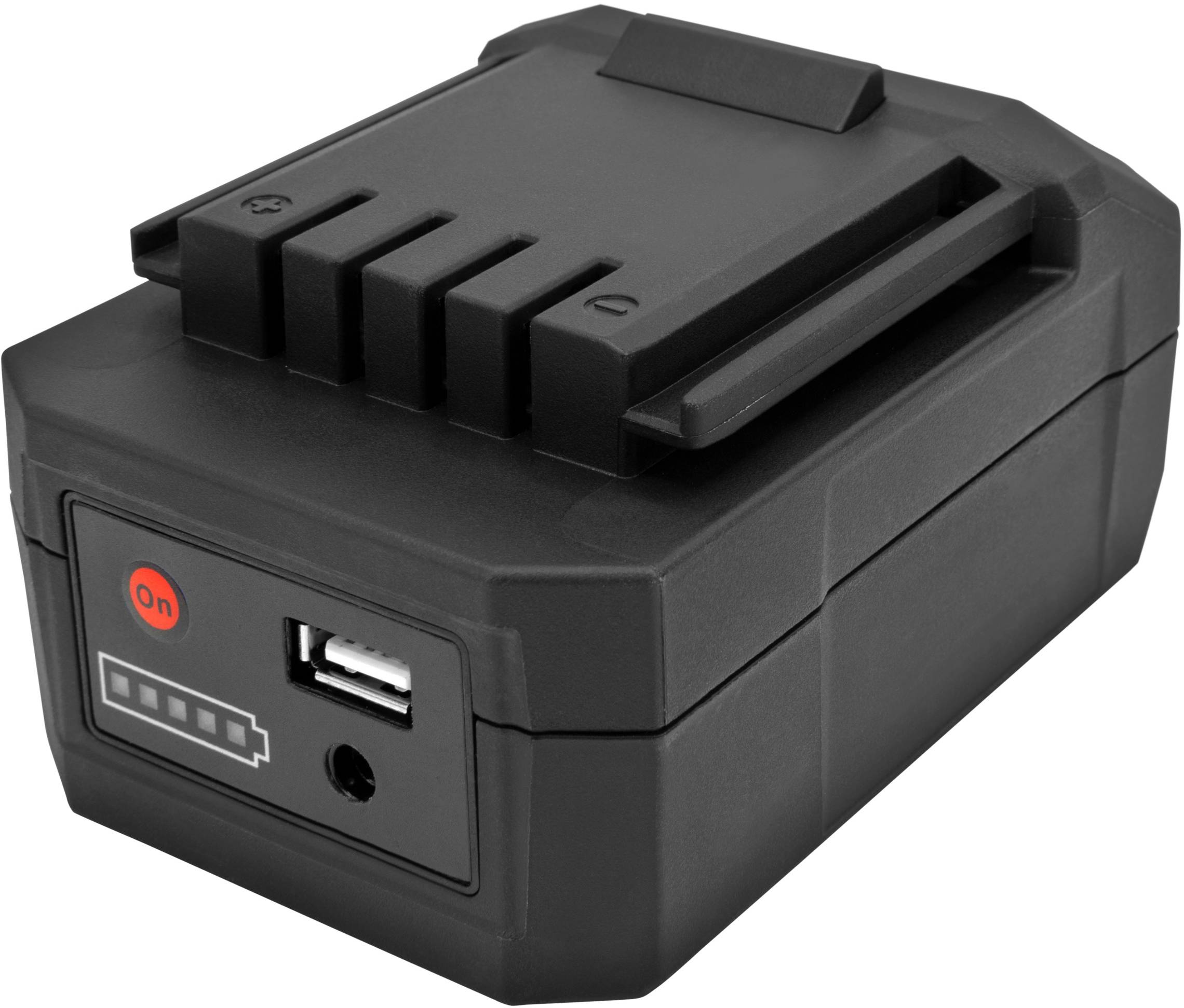 Ansmann 1600-0358 Worklight-HS4500R-DUO-14.8V-5200mAh-cb LED Arbeitsleuchte akkubetrieben 60 W 750 lm, 1500 lm, 3000 lm, 4500 lm