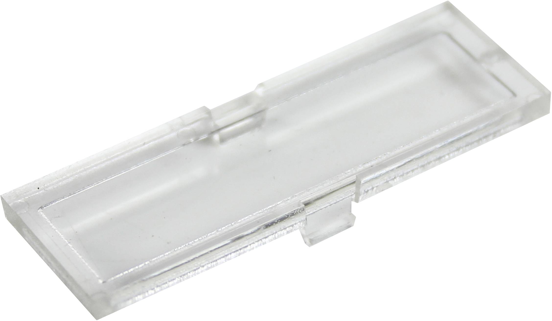 Camdenboss CNMB-1-PC-CON Hutschienen-Gehäuse Deckel 14 x 42 x 5 Transparent 5St.