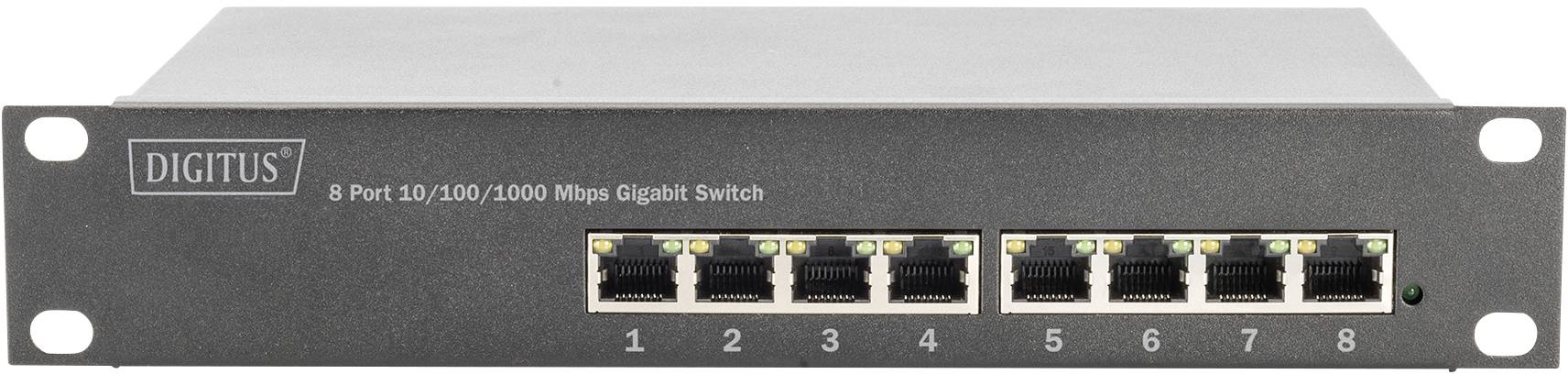 Digitus DN-95331 Netzwerk Switch RJ45 10 / 100 / 1000 MBit/s IEEE 802.3af (12.95 W), IEEE 802.3at (25.5 W)