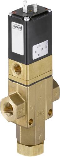 Bürkert Servogesteuertes Ventil 351164 6430 24 V/DC G 1/4 Muffe Nennweite (Details) 65 mm Ruhestell