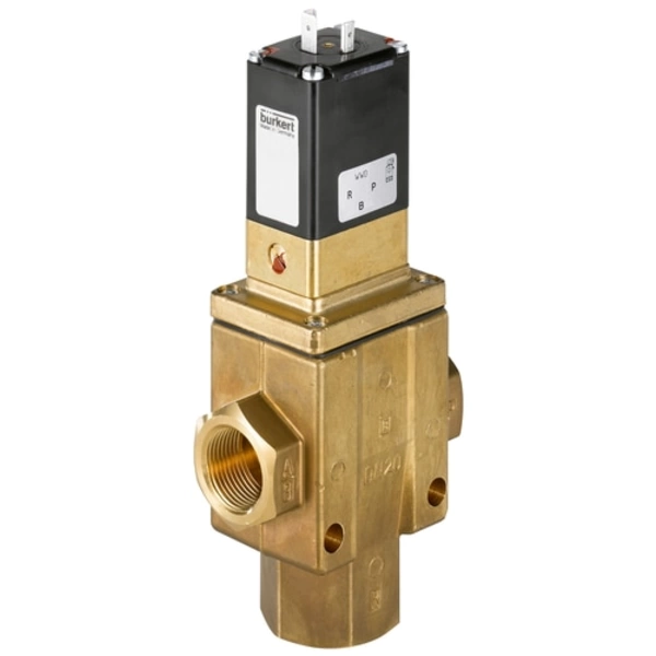 Bürkert Servogesteuertes Ventil 357622 6430 230 V/AC G 1 Muffe Nennweite (Details) 110mm Ruhestellung geschlossen 1St. Bürkert Servogesteuertes Ventil 357622 6430 230 V/AC G 1 Muffe Nennweite (Details) 110mm Ruhestellung geschlossen 1St.