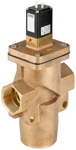 Bürkert Servogesteuertes Ventil 357637 6430 24 V/AC G 1 Muffe Nennweite (Details) 110mm Ruhestellung geschlossen 1St.