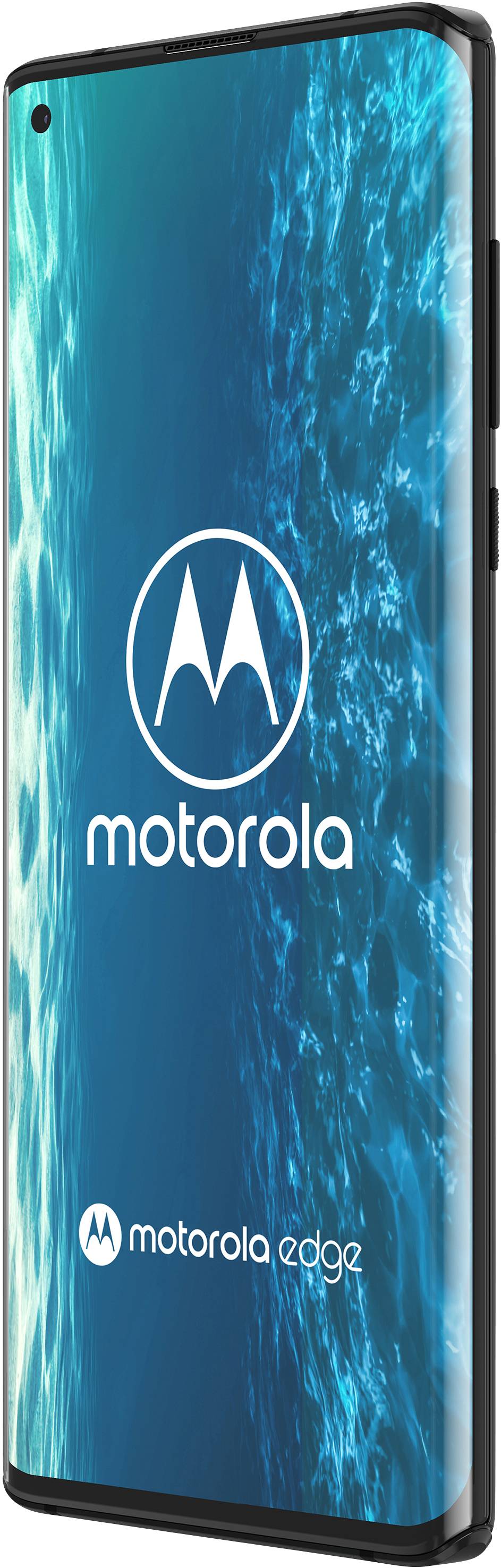 Motorola Edge Dual-SIM Smartphone 128 GB 6.67 Zoll (16.9 cm) Dual-SIM Android™ 10 Schwarz
