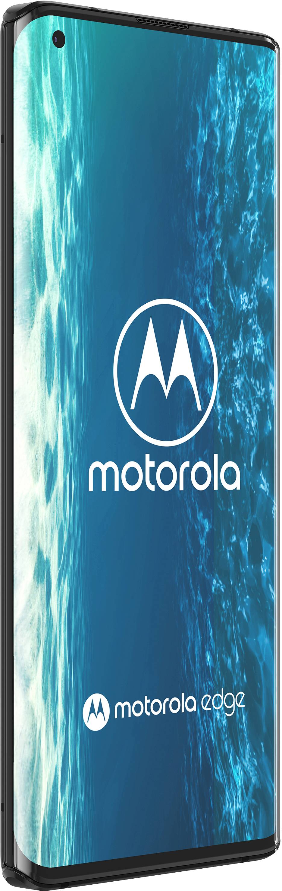 Motorola Edge Dual-SIM Smartphone 128 GB 6.67 Zoll (16.9 cm) Dual-SIM Android™ 10 Schwarz