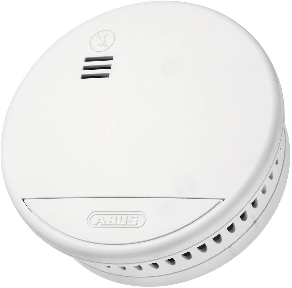 ABUS RWM90 Rauchwarnmelder inkl. 5 Jahres-Batterie batteriebetrieben (Ø x H) 102mm x 36mm