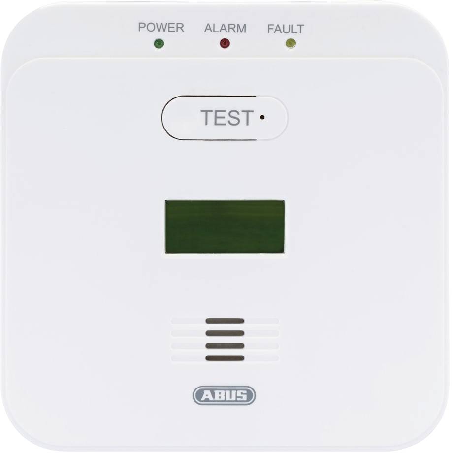 ABUS COWM510 Kohlenmonoxid-Melder batteriebetrieben detektiert Kohlenmonoxid