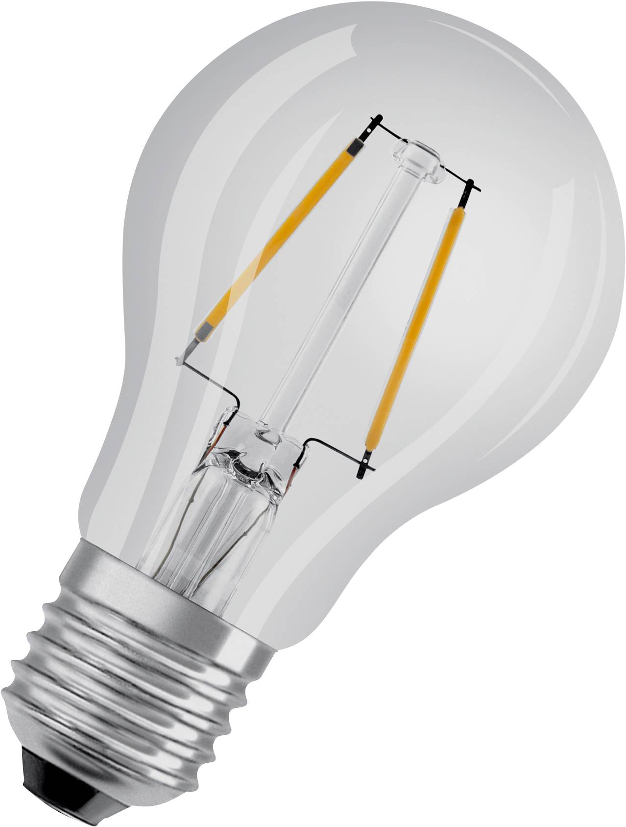 OSRAM HOMELIGHTING 4058075211261 LED EEK E (A - G) E27 Glühlampenform 2.2W = 25W Warmweiß (Ø x L) 60mm x 106mm 1St.