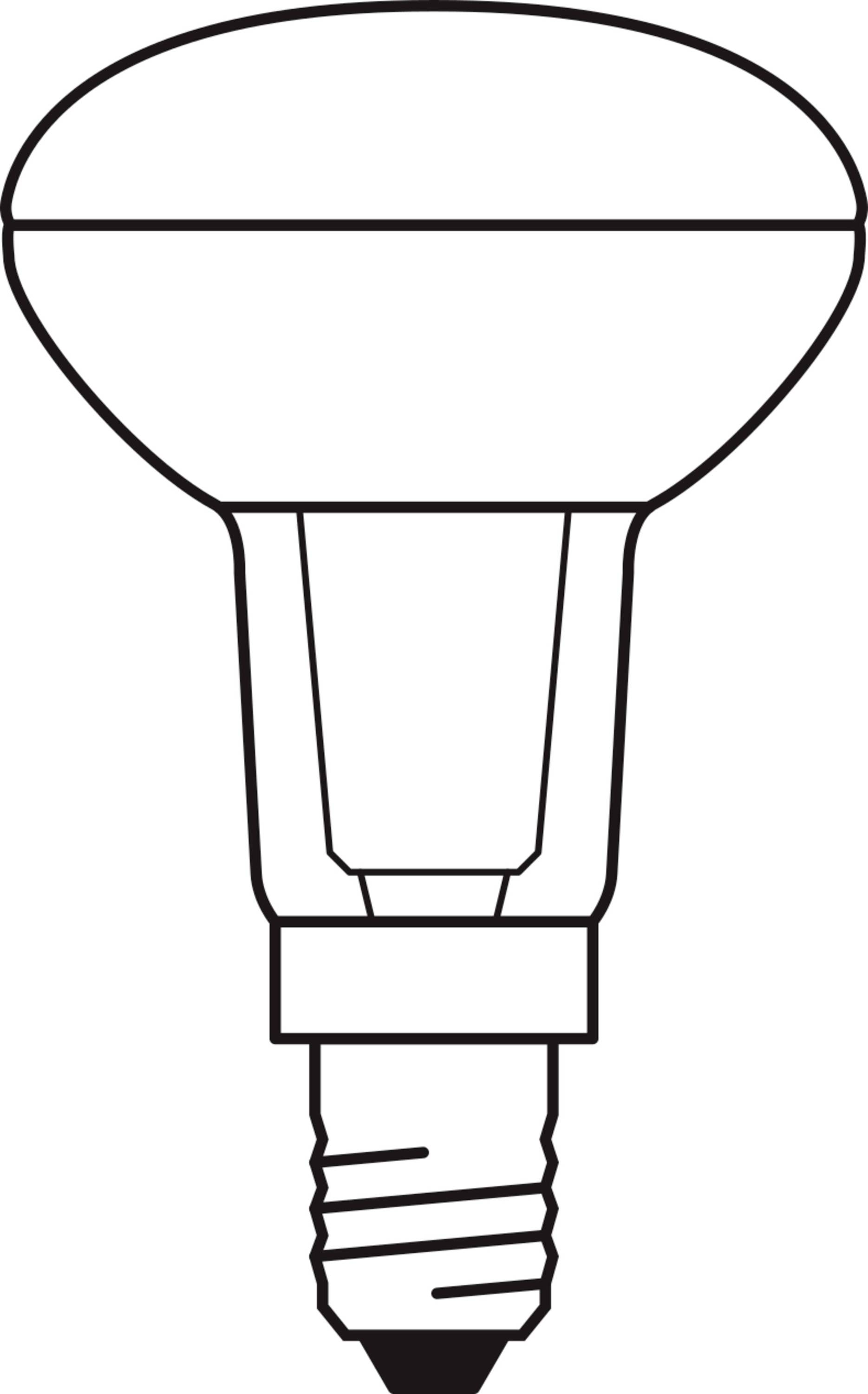 OSRAM HOMELIGHTING 4058075125940 LED EEK G (A - G) E14 Reflektor 5.9W = 60W Warmweiß (Ø x L) 53.5mm x 85mm dimmbar 1St.