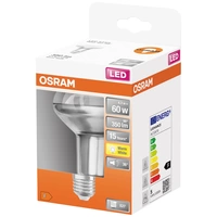 OSRAM HOMELIGHTING 4058075433304 LED EEK F (A - G) E27 Reflektor 4.8 W = 60 W Warmweiß (Ø x L) 80 mm x 105 mm 1 St. OSRAM HOMELIGHTING 4058075433304 LED EEK F (A - G) E27 Reflektor 4.8 W = 60 W Warmweiß (Ø x L) 80 mm x 105 mm 1 St.