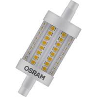 OSRAM HOMELIGHTING 4058075432611 LED EEK E (A - G) R7s Kolbenform 8.2W = 75W Warmweiß (Ø x L) 29mm x 78mm 1St. OSRAM HOMELIGHTING 4058075432611 LED EEK E (A - G) R7s Kolbenform 8.2W = 75W Warmweiß (Ø x L) 29mm x 78mm 1St.
