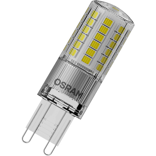 OSRAM 4058075432482 LED EEK E (A - G) G9 Kolbenform 4.8 W = 50 W Kaltweiß (Ø x L) 18 mm x 118 mm 1