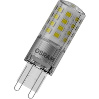 OSRAM HOMELIGHTING 4058075432246 LED EEK E (A - G) G9 Kolbenform 4W = 40W Warmweiß (Ø x L) 18mm x 59mm 1St. OSRAM HOMELIGHTING 4058075432246 LED EEK E (A - G) G9 Kolbenform 4W = 40W Warmweiß (Ø x L) 18mm x 59mm 1St.