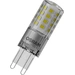 OSRAM HOMELIGHTING 4058075432246 LED EEK E (A - G) G9 Kolbenform 4W = 40W Warmweiß (Ø x L) 18mm x 59mm 1St. OSRAM HOMELIGHTING 4058075432246 LED EEK E (A - G) G9 Kolbenform 4W = 40W Warmweiß (Ø x L) 18mm x 59mm 1St.