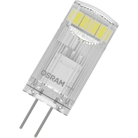 OSRAM HOMELIGHTING 4058075449800 LED EEK E (A - G) G4 Kolbenform 1.5W = 20W Warmweiß (Ø x L) 12mm x 33mm 2St. OSRAM HOMELIGHTING 4058075449800 LED EEK E (A - G) G4 Kolbenform 1.5W = 20W Warmweiß (Ø x L) 12mm x 33mm 2St.