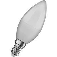 OSRAM HOMELIGHTING 4058075819610 LED EEK F (A - G) E14 Kerzenform 4.9W = 40W Kaltweiß (Ø x L) 37mm x 96mm 4St. OSRAM HOMELIGHTING 4058075819610 LED EEK F (A - G) E14 Kerzenform 4.9W = 40W Kaltweiß (Ø x L) 37mm x 96mm 4St.