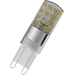 OSRAM HOMELIGHTING 4058075432369 LED EEK E (A - G) G9 Kolbenform 2.6W = 30W Kaltweiß (Ø x L) 14mm x 43mm 1St. OSRAM HOMELIGHTING 4058075432369 LED EEK E (A - G) G9 Kolbenform 2.6W = 30W Kaltweiß (Ø x L) 14mm x 43mm 1St.