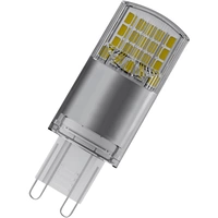 OSRAM HOMELIGHTING 4058075432390 LED EEK E (A - G) G9 Kolbenform 4.2W = 40W Warmweiß (Ø x L) 18mm x 49mm 1St. OSRAM HOMELIGHTING 4058075432390 LED EEK E (A - G) G9 Kolbenform 4.2W = 40W Warmweiß (Ø x L) 18mm x 49mm 1St.