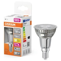 OSRAM HOMELIGHTING 4058075433144 LED EEK F (A - G) E14 Reflektor 4.8 W = 50 W Warmweiß (Ø x L) 50 mm x 73 mm 1 St. OSRAM HOMELIGHTING 4058075433144 LED EEK F (A - G) E14 Reflektor 4.8 W = 50 W Warmweiß (Ø x L) 50 mm x 73 mm 1 St.