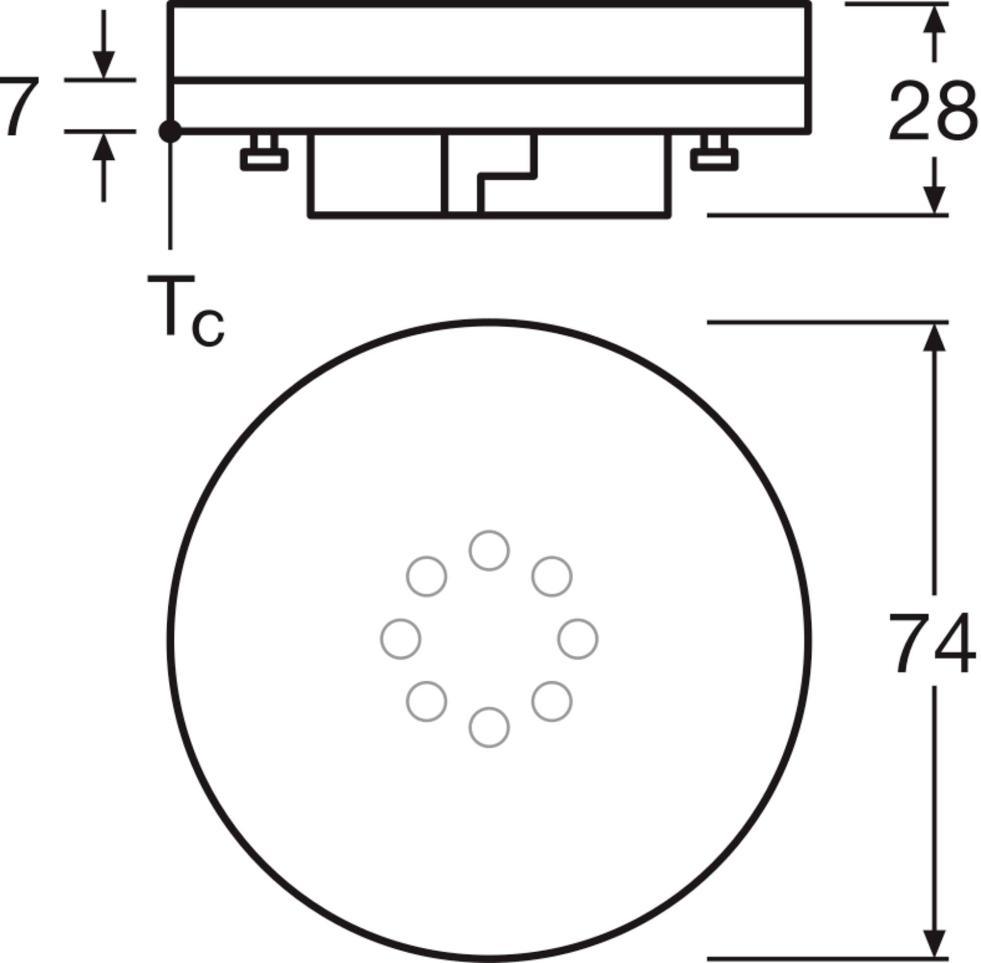 OSRAM HOMELIGHTING 4058075433441 LED EEK F (A - G) GX53 Spezialform 4.9W = 40W Warmweiß (Ø x L) 75mm x 28mm 1St.