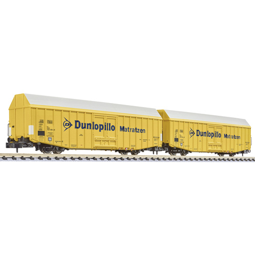 Liliput L260160 N 2er Güterwagen Dunlopillo der DB