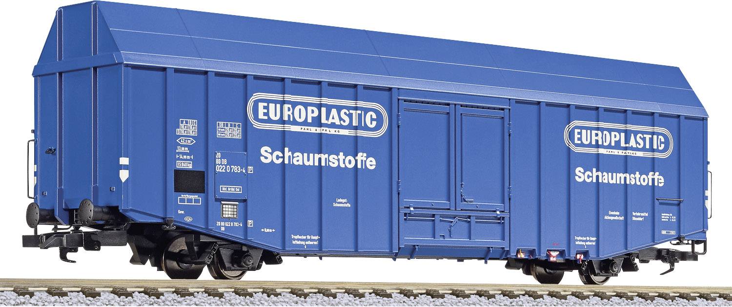Liliput L265806 N Großraum-Güterwagen Hbks "EUROPLASTIC" der DB