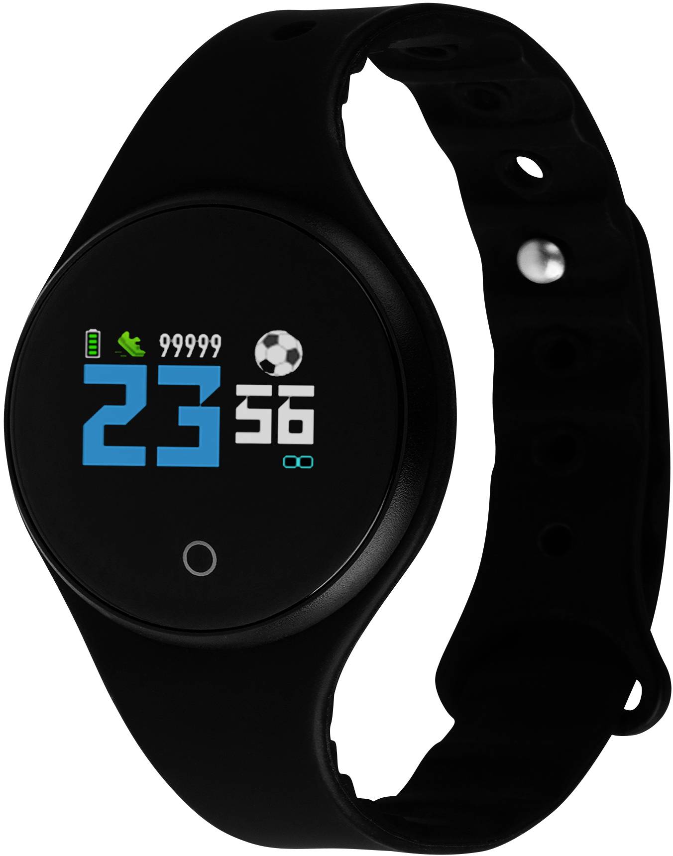 X-WATCH EuroChamp Smartwatch 24 mm Schwarz, Rot, Gold