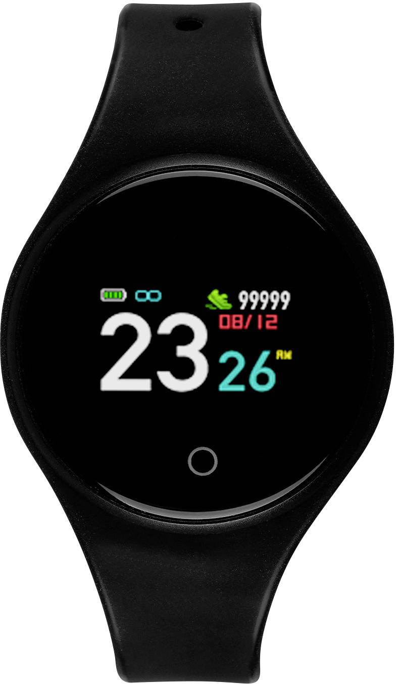 X-WATCH EuroChamp Smartwatch 24 mm Schwarz, Rot, Gold