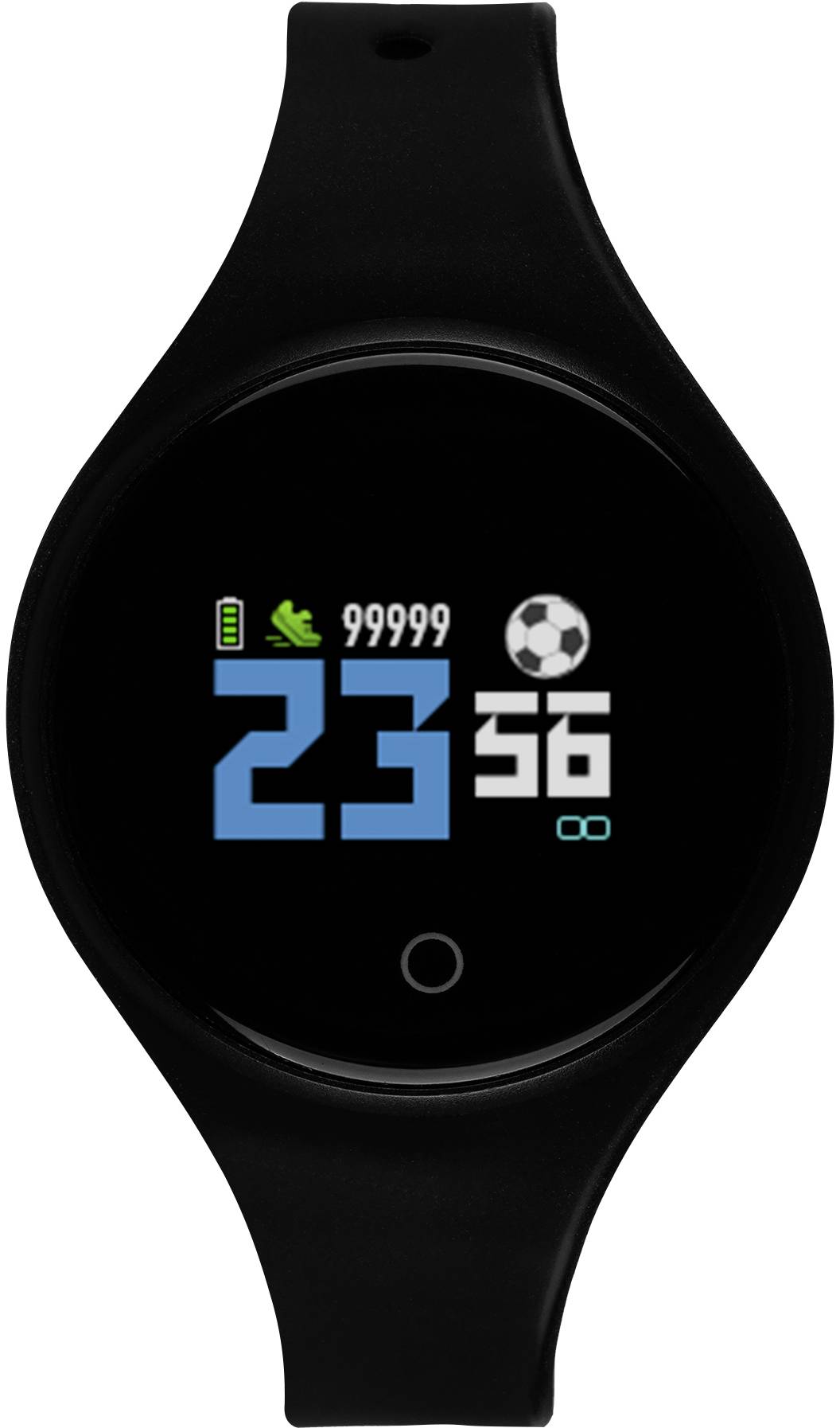 X-WATCH EuroChamp Smartwatch 24 mm Schwarz, Rot, Gold