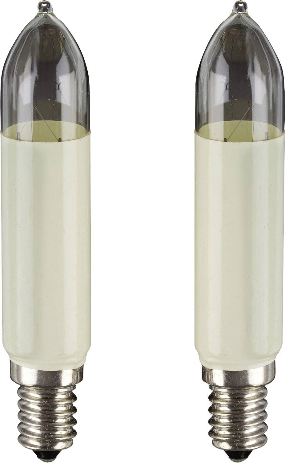 Hellum 905021 Ersatzlampe 2 St. E14 Warmweiß