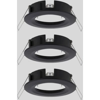 Paulmann 92481 EBL Choose Einbauring 3er Set 10 W Schwarz (matt) Paulmann 92481 EBL Choose Einbauring 3er Set 10 W Schwarz (matt)