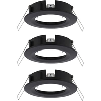 Paulmann 92481 EBL Choose Einbauring 3er Set 10 W Schwarz (matt) Paulmann 92481 EBL Choose Einbauring 3er Set 10 W Schwarz (matt)