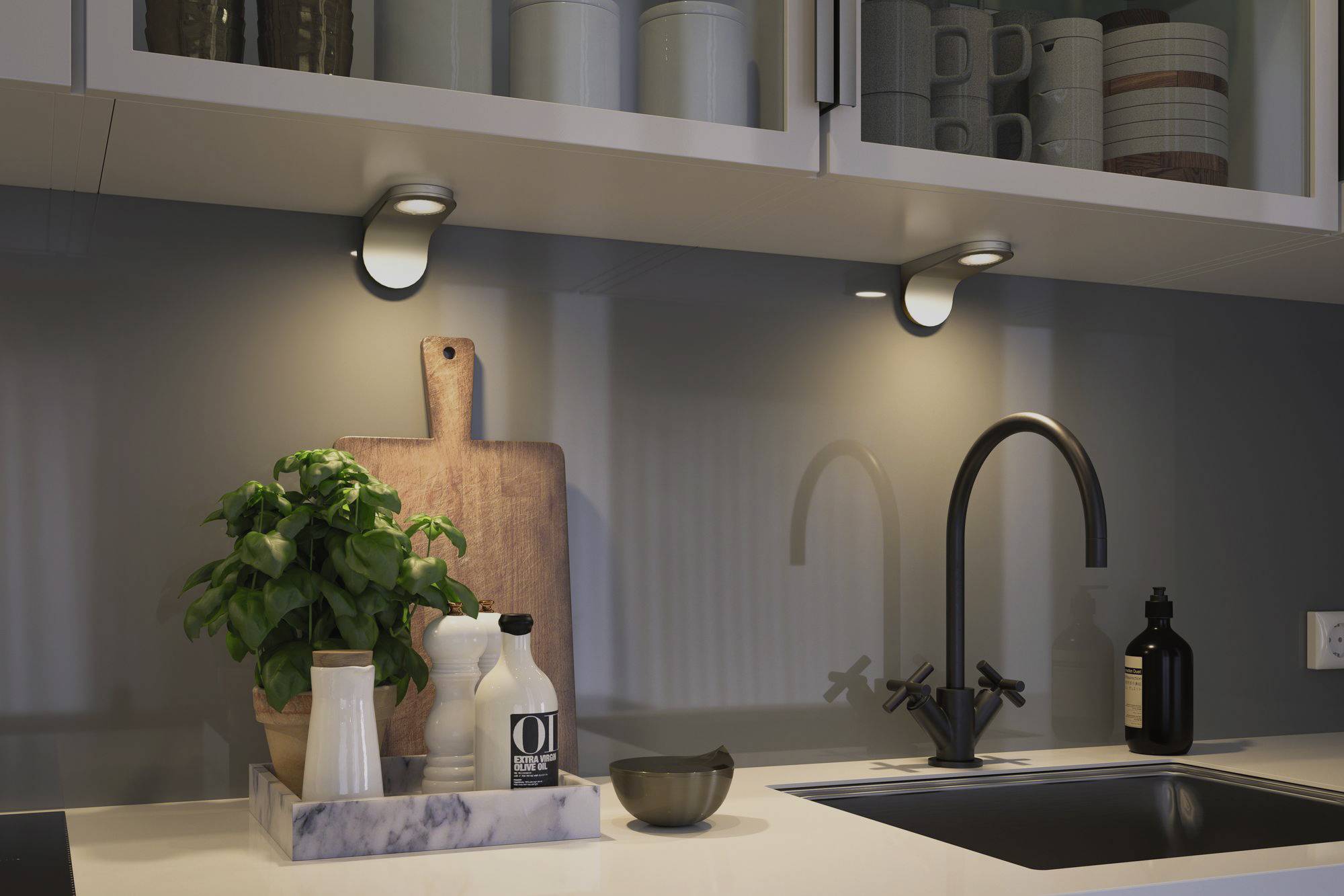 Paulmann CC Neda Unterbauleuchte 2.10W Warmweiß Chrom