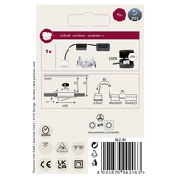 Paulmann 94296 EBL Nova mini Coin LED-Einbauleuchte 4W Aluminium Paulmann 94296 EBL Nova mini Coin LED-Einbauleuchte 4W Aluminium