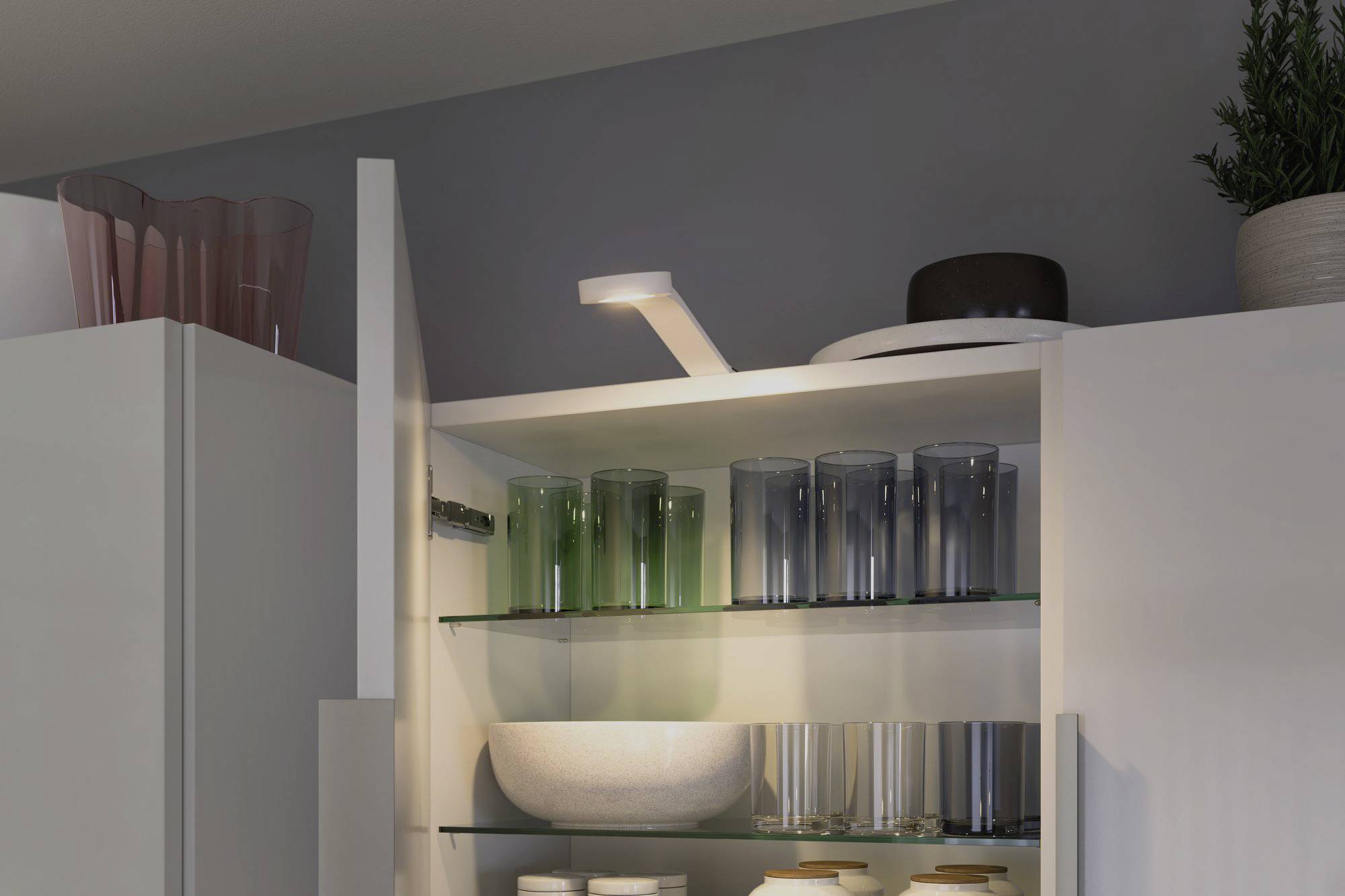 Paulmann CC Mike Aufbauleuchte 2W Warmweiß Weiß