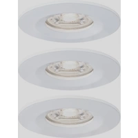 Paulmann 94299 EBL Nova mini Coin LED-Einbauleuchte 3er Set 4W Weiß Paulmann 94299 EBL Nova mini Coin LED-Einbauleuchte 3er Set 4W Weiß