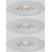 Paulmann 94299 EBL Nova mini Coin LED-Einbauleuchte 3er Set 4W Weiß Paulmann 94299 EBL Nova mini Coin LED-Einbauleuchte 3er Set 4W Weiß