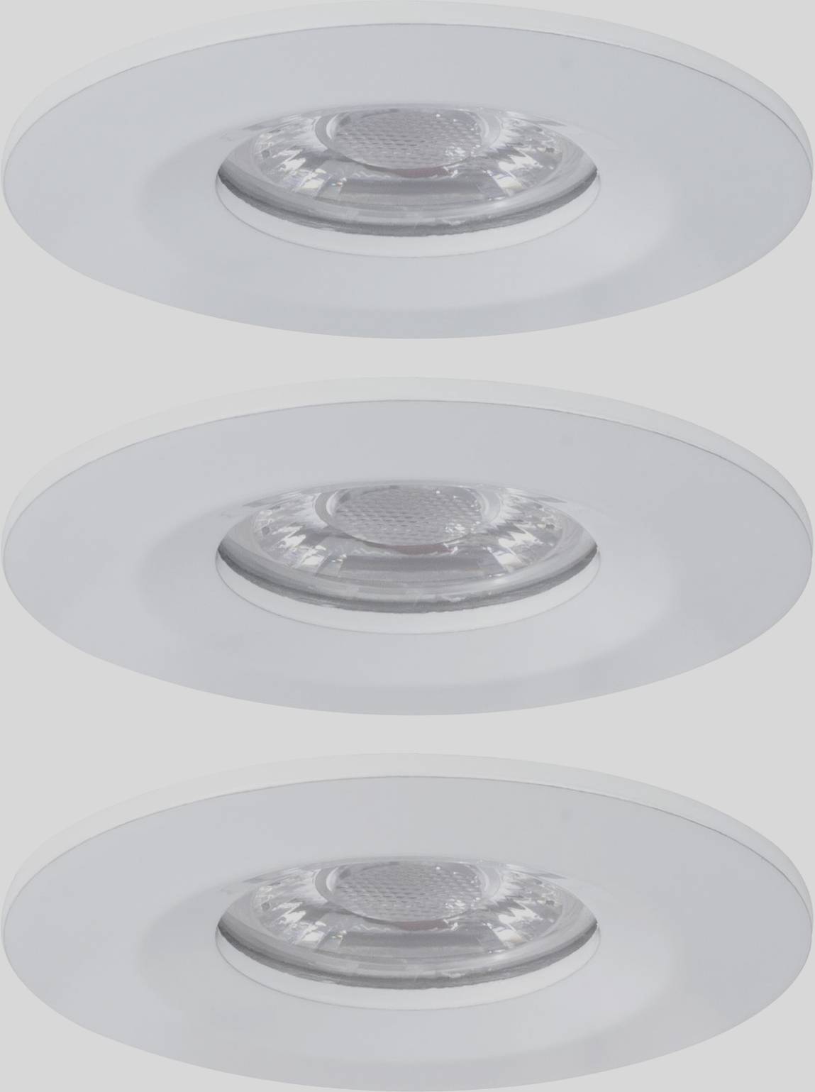Paulmann 94299 EBL Nova mini Coin LED-Einbauleuchte 3er Set 4W Weiß