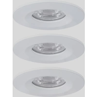 Paulmann 94299 EBL Nova mini Coin LED-Einbauleuchte 3er Set 4W Weiß Paulmann 94299 EBL Nova mini Coin LED-Einbauleuchte 3er Set 4W Weiß