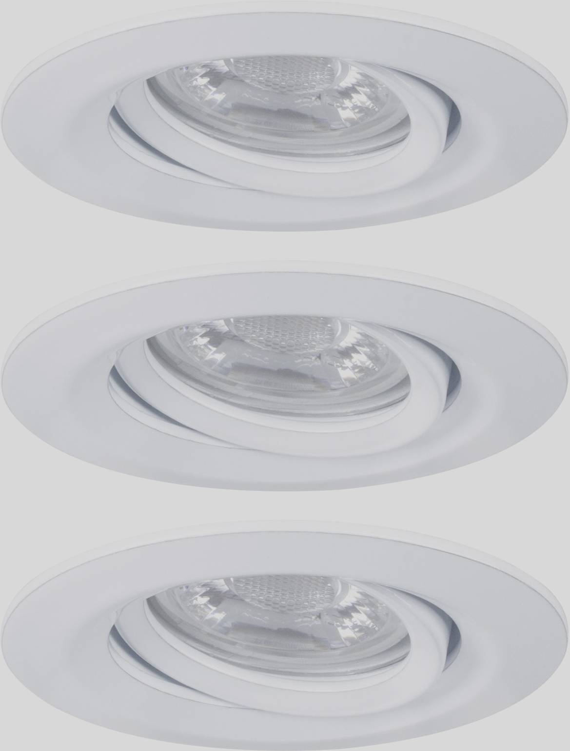 Paulmann 92971 EBL Nova mini Plus Coin LED-Einbauleuchte 3er Set 4.20W Weiß
