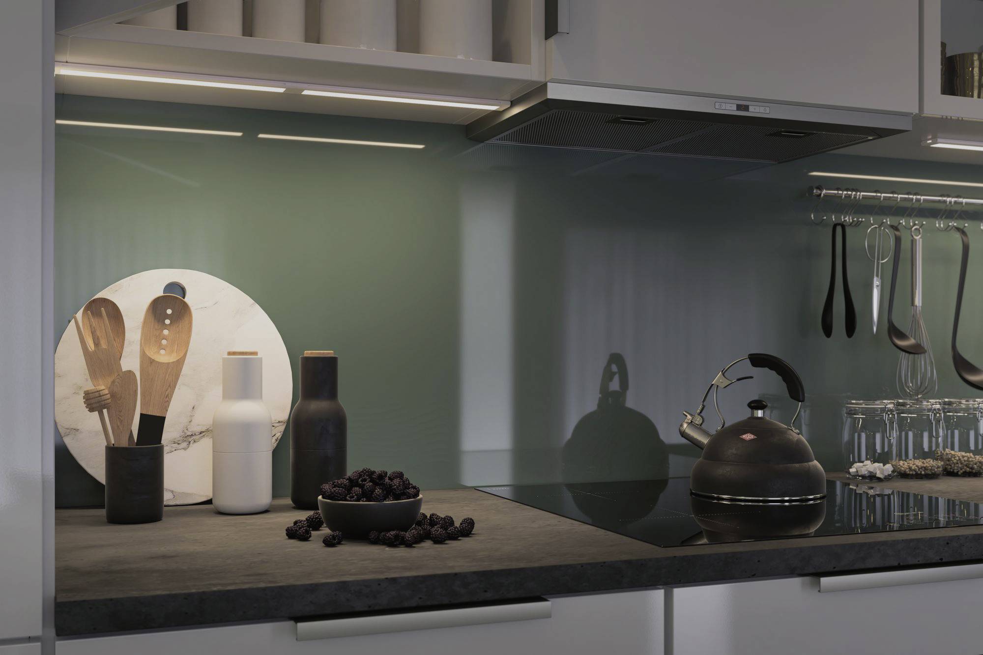 Paulmann CC Border Unterbauleuchte 5W Warmweiß Weiß