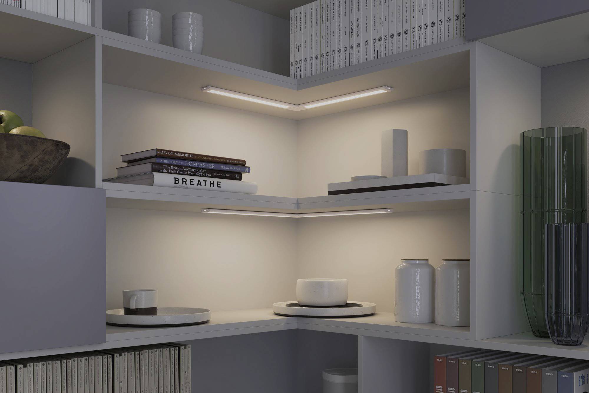 Paulmann CC Border Unterbauleuchte 5W Warmweiß Weiß