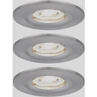 Paulmann 94301 EBL Nova mini Coin LED-Einbauleuchte 3er Set 4W Eisen Paulmann 94301 EBL Nova mini Coin LED-Einbauleuchte 3er Set 4W Eisen