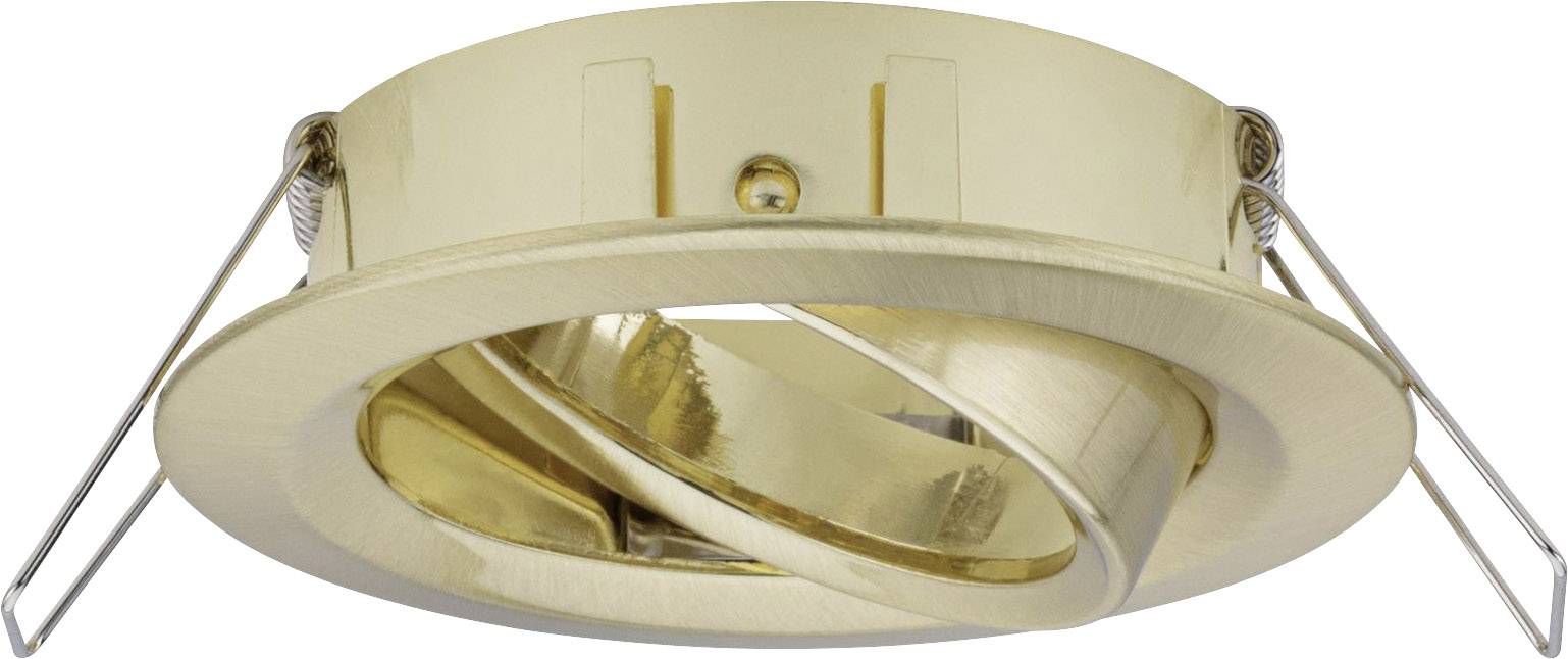 Paulmann 92489 EBL Choose Einbauring 3er Set 10W Messing (gebürstet)