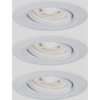 Paulmann 94293 EBL Nova mini Coin LED-Einbauleuchte 3er Set 4W Weiß Paulmann 94293 EBL Nova mini Coin LED-Einbauleuchte 3er Set 4W Weiß